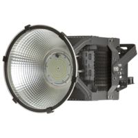 LED индустриално осветително тяло студена  90-245V 45° 500W 6000K CREE XBD