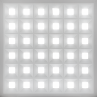LED панел без заслепяване UGR19 600x600  220V-240V AC 90° 40W 4000K SMD 2835