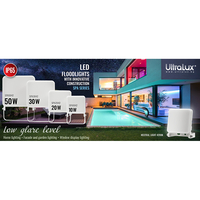 LED прожектор без заслепяване, бял, IP65  220V-240V AC 120° 30W 4200K SMD 2835