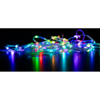 LED USB амбиент осветление IP65 RGB 10м  5V DC   RGB SMD 3939