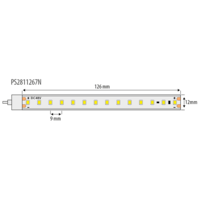 Професионална LED лента неутрално бяла 10м IP67  48V DC 120° 7.5W/m 4500K SMD 2835