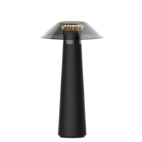 LED димираща презареждаема лампа 1.6W Li-Ion 3.7V 2000 mAh  настолно черна
