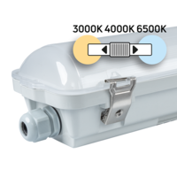 LED индустр. осв. тяло със сензор CCT 1.5m, PC  220V-240V AC 120° 55W max 3000K/4000K/6500K SMD 2835