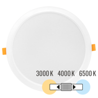 LED панел за вграждане кръг IP54  220V-240V AC 120° 24W 3000K/4000K/6500K SMD 2835