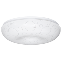 LED 12W 4000K 220-240V декоративна  плафониера бяла