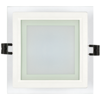 LED стъклен панел квадрат IP44  220V-240V AC 120° 18W 4200K SMD 2835