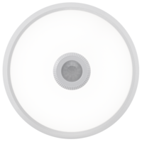 LED плафониера с PIR сензор за движение 15W 4000K  плафониера бяла Спирала