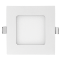 LED панел за вграждане квадрат неутрална  220V-240V AC 120° 6W 4200K SMD 2835
