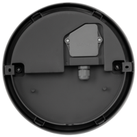 LED IP65 12W  плафониера сив Кръг