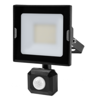LED SLIM PIR прожектор неутрална IP44  220V-240V AC 120° 30W 4000K SMD 2835