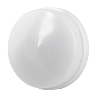 LED IP44 220V 120° 10W неутрална  плафониера бяла