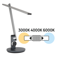 LED димираща настолна лампа CCT 12W