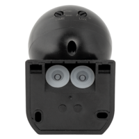 PIR сензор за движение за открит монтаж с черна леща,12m, IP44, черен  220V-240V AC 180/360 800W/400W