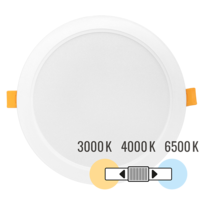 LED панел за вграждане кръг IP54  220V-240V AC 120° 18W 3000K/4000K/6500K SMD 2835