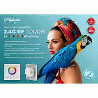 Smart 2.4G RF TOUCH панел за стена за RGB и RGBW LED осветление, 1 зона  220V-240V AC