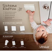 RF кинетичен двуканален ключ IP65