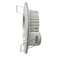 LED луна за вграждане неутрална , сатиниран никел  220V-240V AC 120° 6.5W 4200K SMD 2835