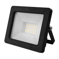 LED SLIM прожектор студена IP65  220V-240V AC 110° 20W 6500K SMD 2835
