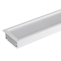 LED линейно осв.тяло за вграждане, бяло, 1.2м IP20  220V-240V AC 70° 40W 4200K SMD 2835