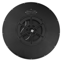 LED Slim CCT40W  плафониера черна