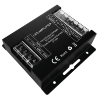 Усилвател за RGB LED лента 30А  12-24V DC  360W(12V) / 720W(24V)
