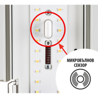 LED индустр. осв. тяло със сензор CCT 1.5м PC  220V-240V AC 120° 33W max 3000K/4000K/6500K SMD 2835