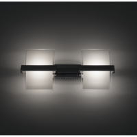 LED осв. тяло 2х5W, 4200K, IP20  за стена хром