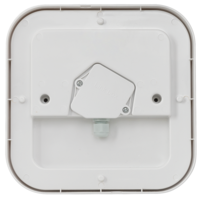 LED IP65 15W  плафониера бяла Квадрат