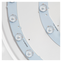 LED слим кръг неутрална 12W  плафониера бяла