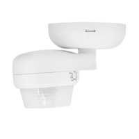 PIR сензор за движение и присъствие за монтаж на стена/таван, IP65, 12m, бял  220V-240V AC 360° 1200W/600W
