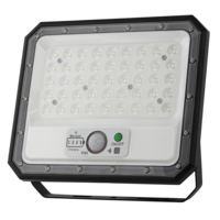 Соларен LED PIR прожектор IP65   90° 10W 5500K SMD 3030