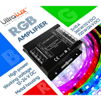Усилвател за RGB LED лента 30А  12-24V DC  360W(12V) / 720W(24V)