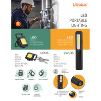 Мултифункционален LED фенер 5W IP44 500lm