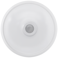 LED плафониера с PIR сензор за движение 15W 4000K  плафониера бяла Спирала