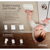 RF кинетичен едноканален ключ IP65
