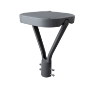 LED парково осв. тяло с интелигентно управление IP66 IK08  100-277V AC 120° 50W 4000K SMD 2835