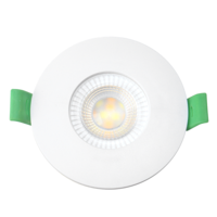 LED димираща луна за вграждане IP44  220V-240V AC  6W 3000K/4000K/6500K SMD 2835