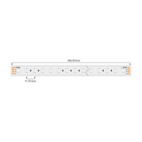 Професионална LED лента 10м IP67  48V DC 120° 16W/m RGB SMD 4040