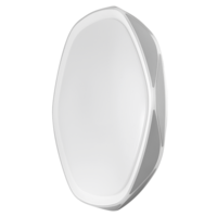 LED димираща CCT плафониера с дистанционно управление сива 72W max IP20 кръг  плафониера сив Кръг