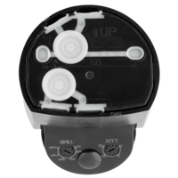 PIR сензор за движение за открит монтаж с черна леща, 9m, 2xPIR, IP65, черен  220V-240V AC 180/360 1200W/600W
