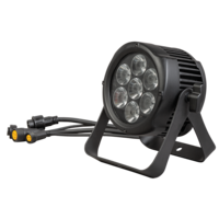 LED DMX прожектор IP65  220V-240V AC 10° 80W RGBW CREE