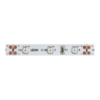 LED лента синя 5м  12V DC 120° 4.8W/m Blue SMD 2835