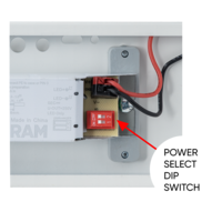 LED индустр. осв. тяло със сензор, CCT, 1.2m, PC  220V-240V AC 120° 36W max 3000K/4000K/6500K SMD 2835
