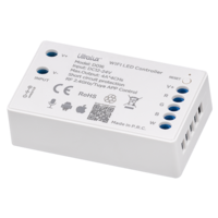 2.4G RF WIFI контролер за RGBW LED лента 16А  12-24V DC  192W(12V) 384W(24V)