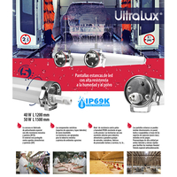 LED цинилндрично индустр. осв. тяло IP69K IK10  220V-240V AC 180/360 50W 4000K SMD 2835