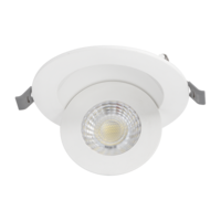 Светодиодна луна за вграждане  220V-240V AC 60° 7W 3000K/4200K/6500K SMD 2835