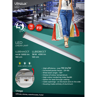 LED линейно осветително тяло CCT IP20  220V-240V AC 120° 36W 3000/4000/6000K SMD 2835