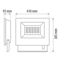 Професионален LED прожектор IP65  220V-240V AC 120° 150W 5000K SMD 2835