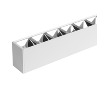 LED линейно осв.тяло, UGR<19, бяло, 1.5м, IP20  220V-240V AC 65° 50W 4200K SMD 2835