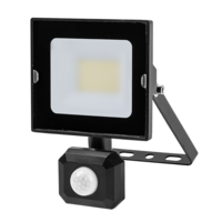 LED SLIM PIR прожектор неутрална IP44  220V-240V AC 120° 20W 4000K SMD 2835